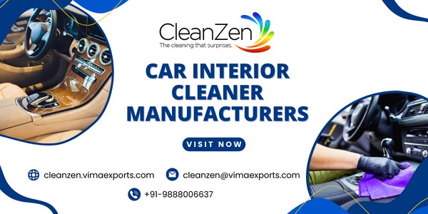 Best Car Interior Cleaner Manufacturers in India
