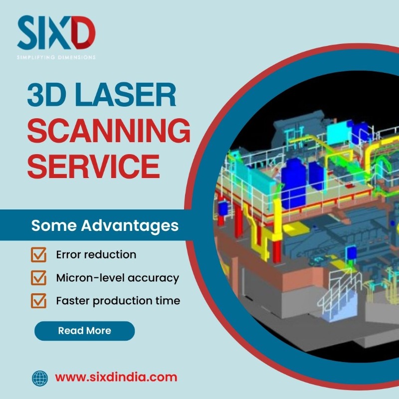 Superior 3D laser scanning services in india