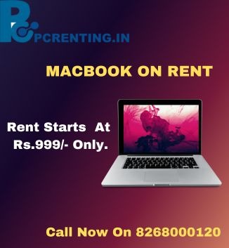 Macbook On Rent Starts At Rs.999/- Only In Mumbai