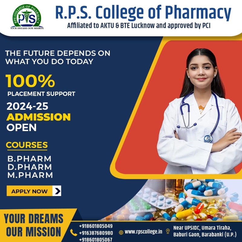 Best DPharma College in Lucknow
