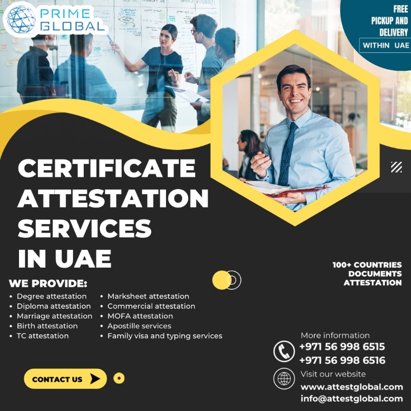 Certificate attestation services in abu dhabi, dubai and uae
