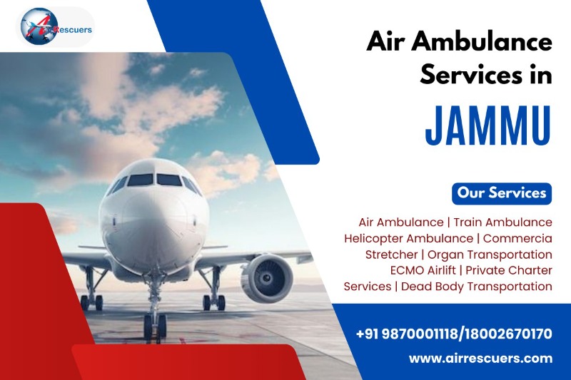 Air Ambulance Services in Jammu â€“ Fast and Trusted Care.
