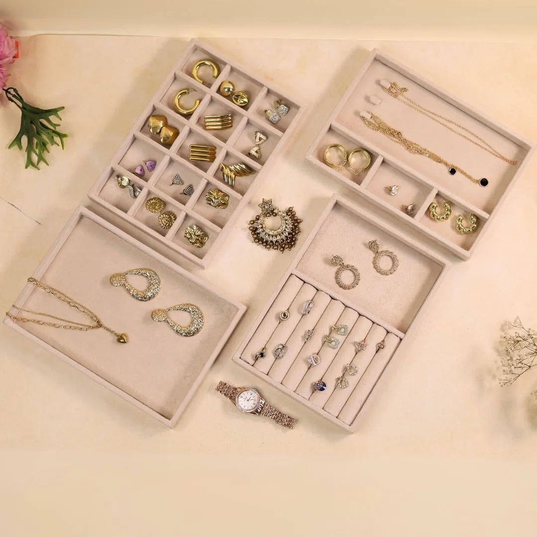 Jewellery Organizer Box for Women Elegant Daily Storage