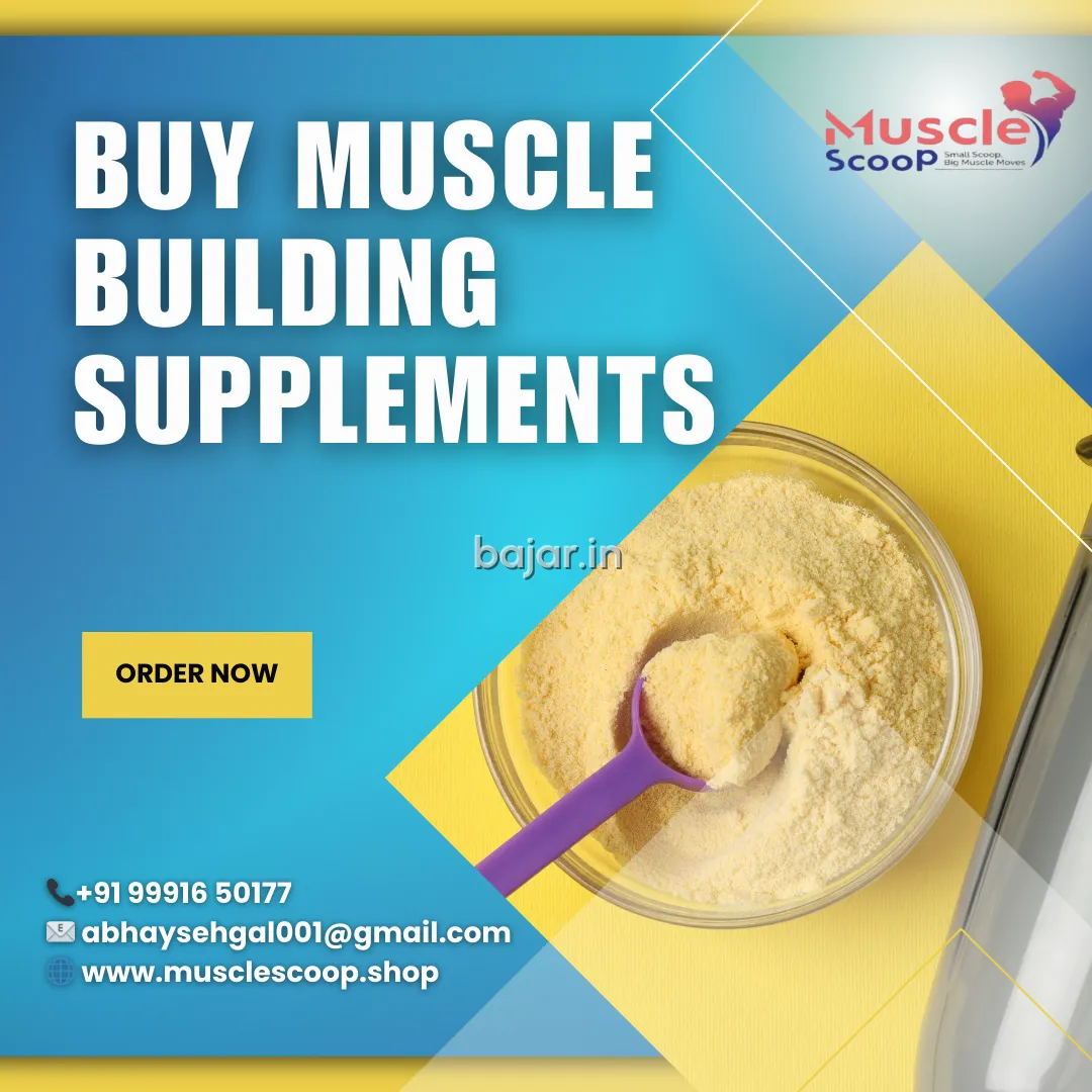 Genuine Muscle Building Supplements at Muscle Scoop