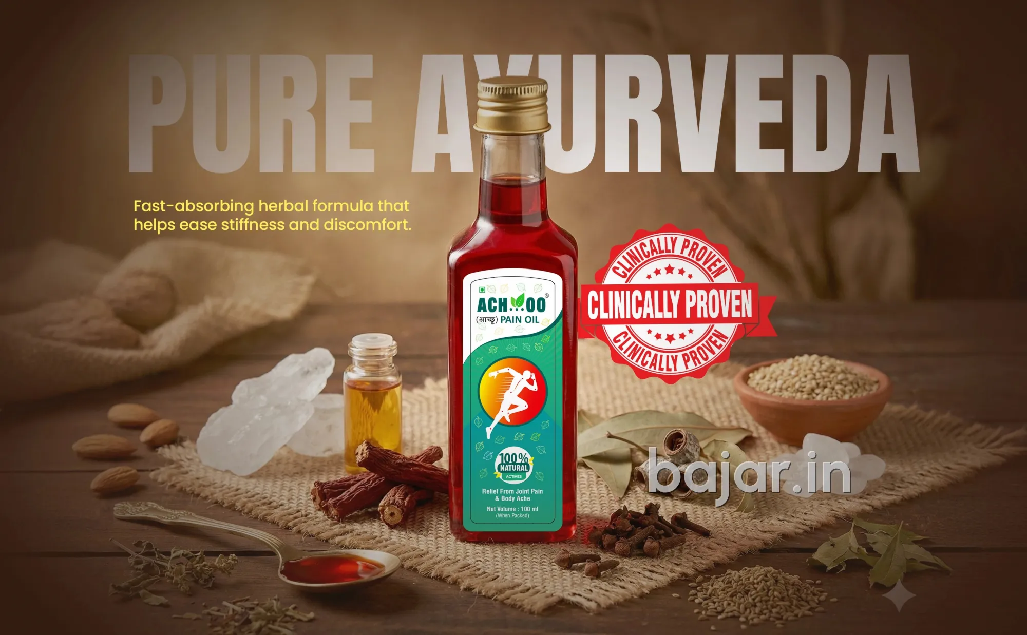 Best Herbal Pain Relief Oil for Joint Pain – Brawn Herbals