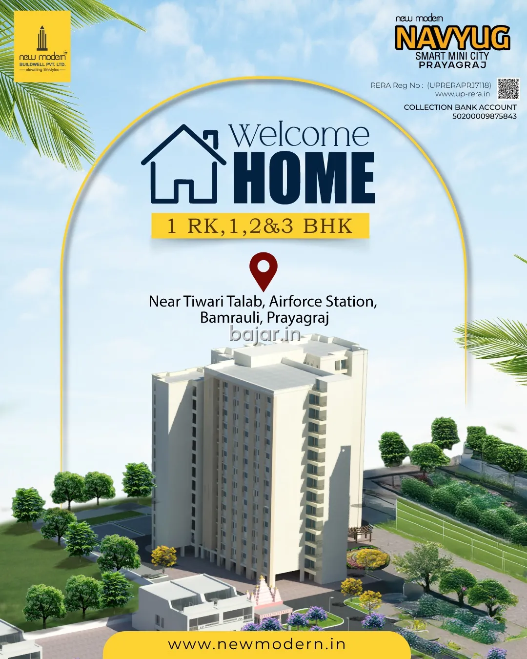 Flats for Sale in Prayagraj | 2 BHK & 3 BHK Flats in Prayagraj - Navyug