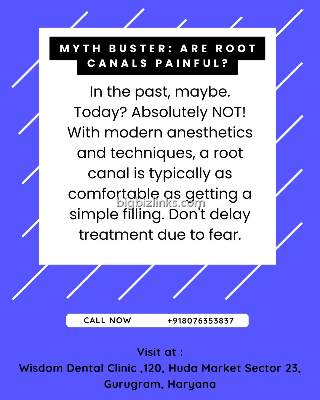 Wisdom Dental Clinic: Pain-Free, Expert Dental Care Sector 23 Gurugram