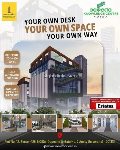 Commercial Office Space for Lease in Noida | Despecto Knowledge Centre