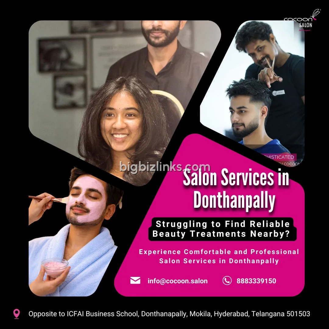 Salon Services in Donthanpally | Cocoon Salon