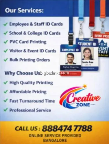 Creative Zone | Top Printing Service Provider in Your Area | We Deliver Quality | 425